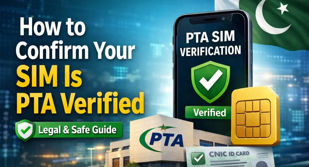 How to Confirm Your SIM Is PTA Verified