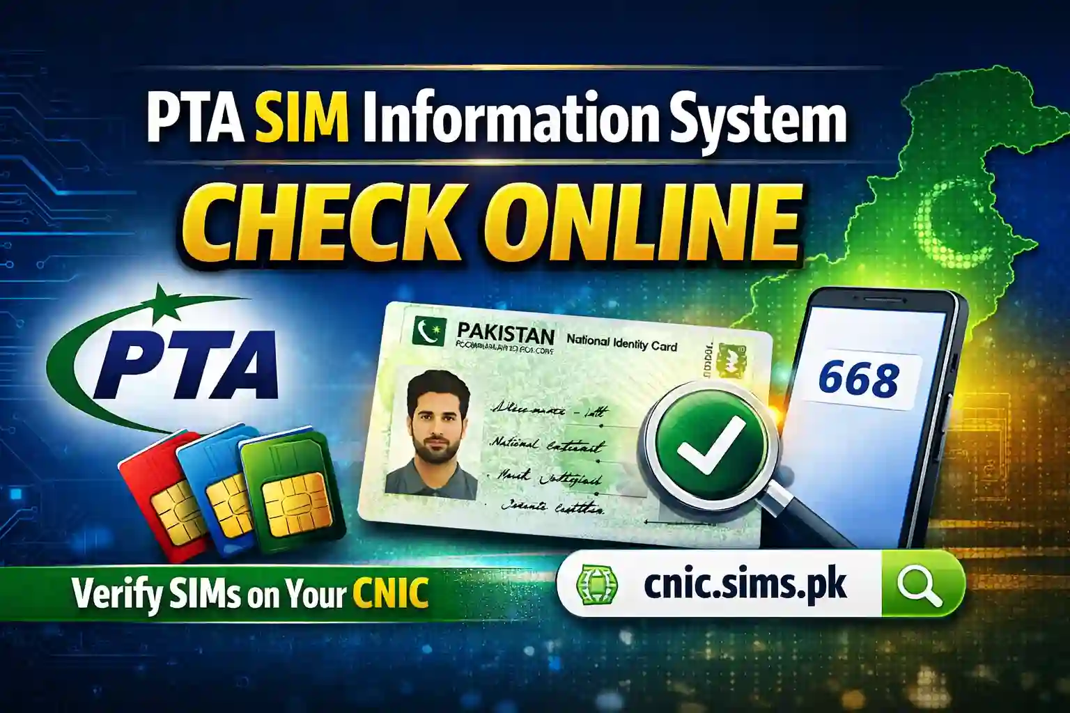 PTA SIM Information System Check Online