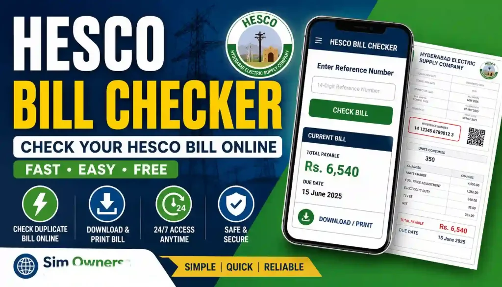 HESCO Bill Checker