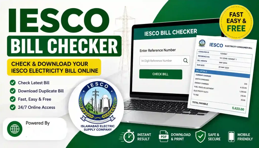 IESCO Bill Checker